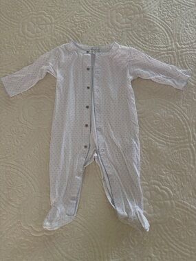 Kissy Kissy blue Dot Footie